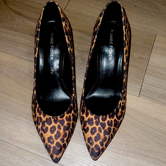 Marc Fisher Cheetah Print Heels-NEW - Picture 3 of 3